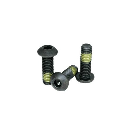 Newport Fasteners 3/8"-16 Socket Head Cap Screw, Button-Head, Black Oxide Alloy Steel, 7/8 in Length, 100 PK 135896-100